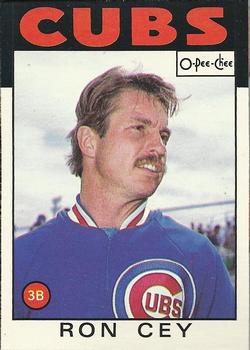 1986 O-Pee-Chee Baseball Cards 194     Ron Cey